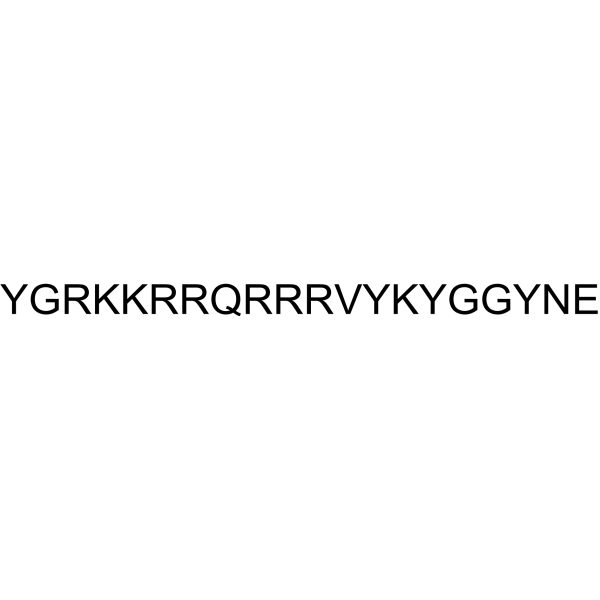 Tat-GluR23Y, scrambled Structure