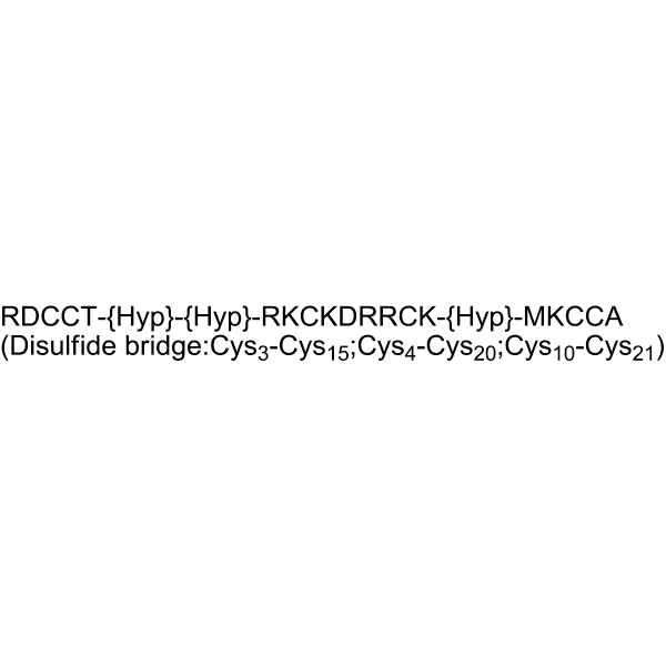 µ-Conotoxin GIIIB Structure