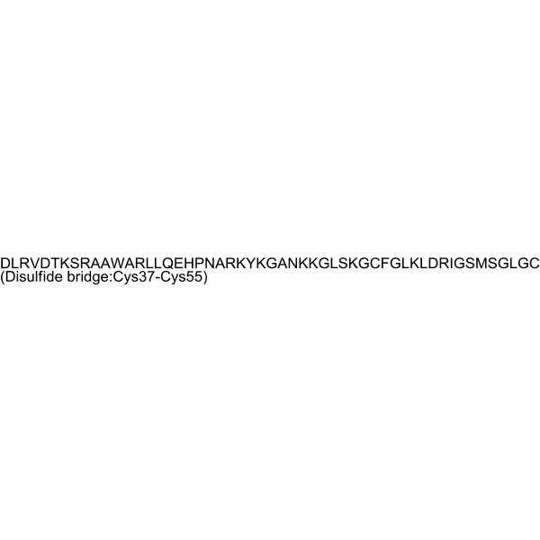 C-Type Natriuretic Peptide (1-53), human Structure