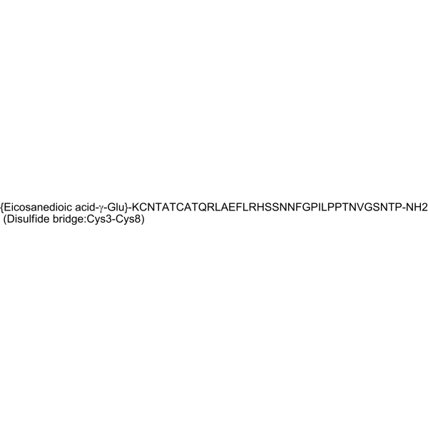 Cagrilintide Structure