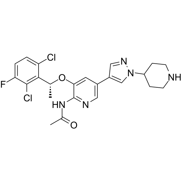 Unecritinib Structure