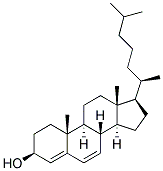 Cholest-4,6-diene-3-ol Structure