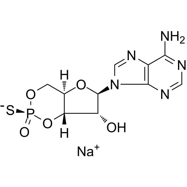 Sp-cAMPS sodium salt  Structure