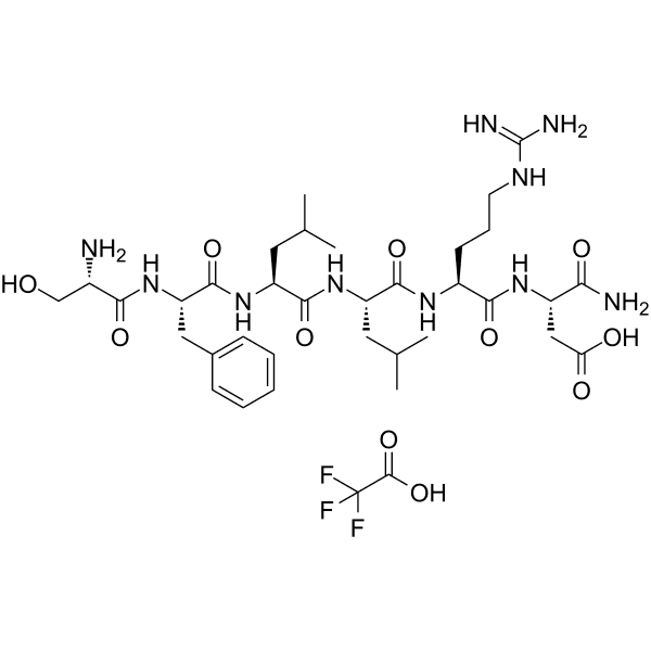 TRAP-6 amide TFA Structure