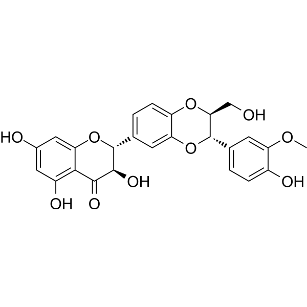 Silybin B Structure