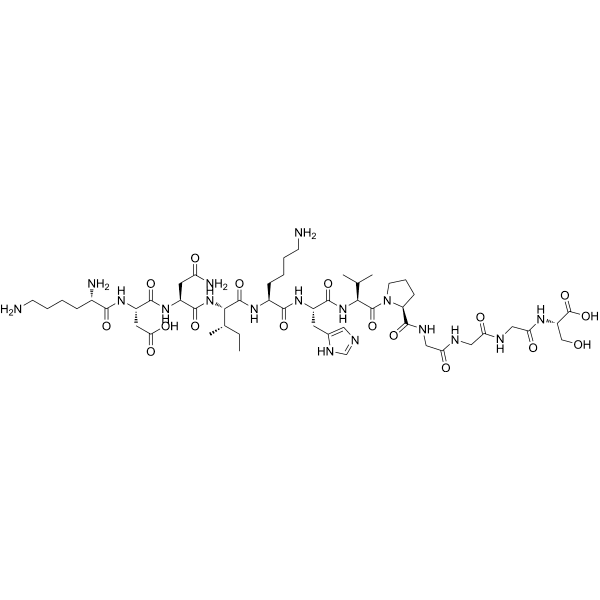 Tau Peptide (294-305) (human) Structure