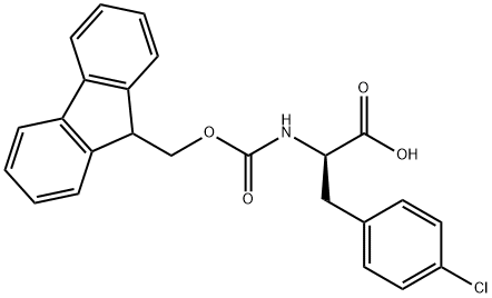 FMOC-D-4-Chlorophe Structure