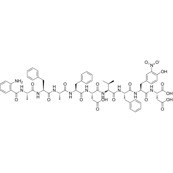 Fluorescent Substrate for Asp-Specific Proteases Structure