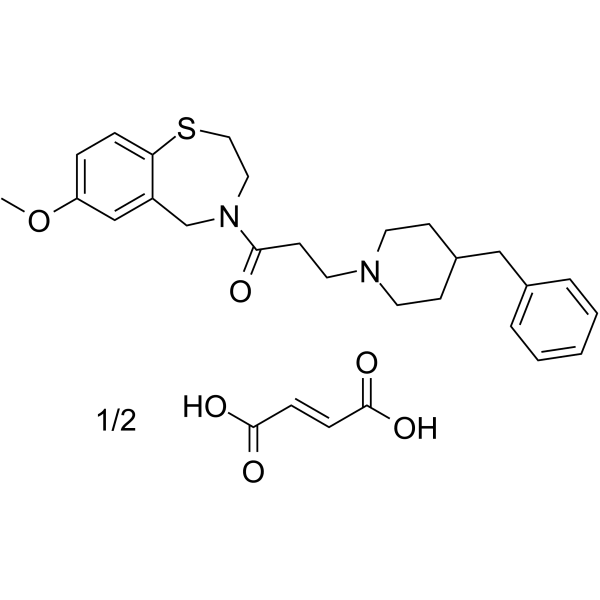 JTV-519 hemifumarate Structure