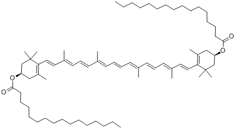 Zeaxanthin dipalmitate Structure