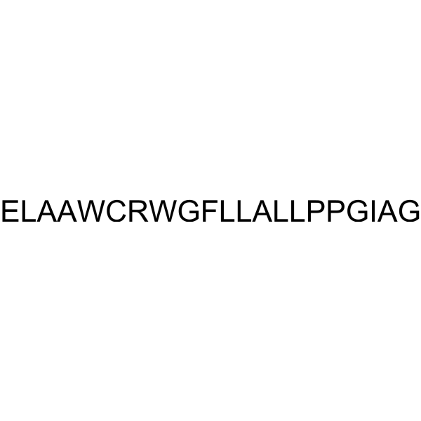 ELAAWCRWGFLLALLPPGIAG Structure