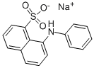 Sodium 8-(phenylamino)naphthalene-1-sulfonate Structure