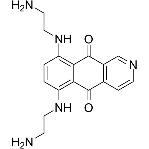 Pixantrone free base Structure