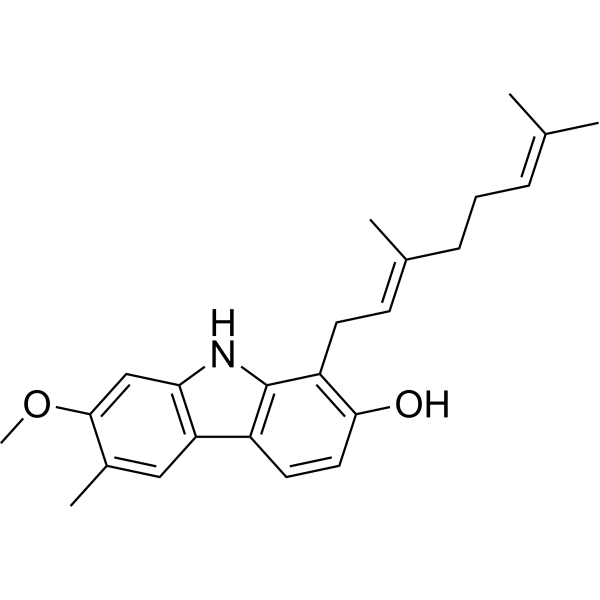 Murrayanol  Structure