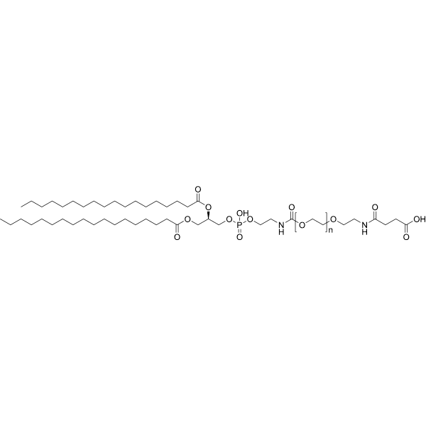 DSPE-PEG2000-COOH Structure