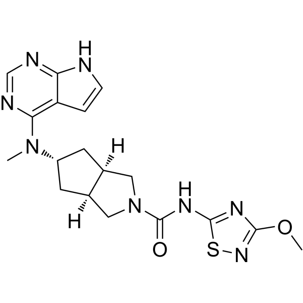 Ivarmacitinib Structure