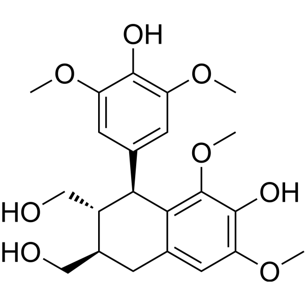 Lyoniresinol  Structure