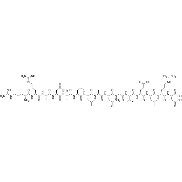 TNF-α (31-45), human Structure