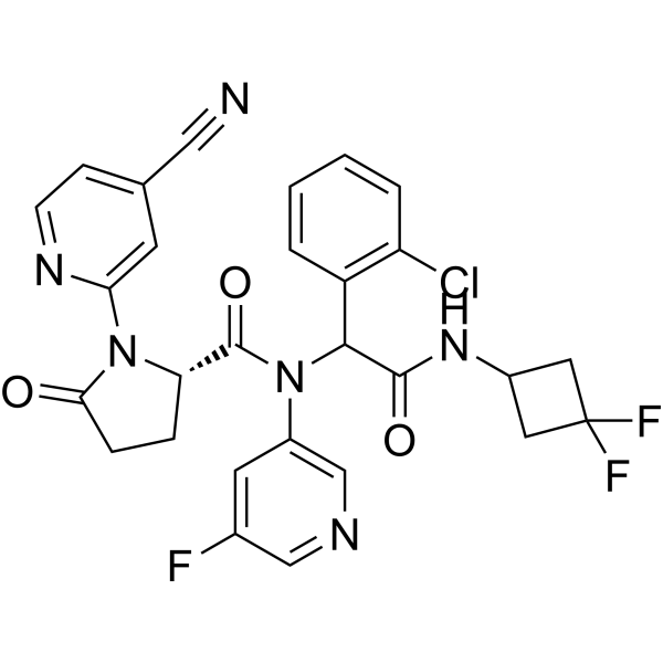 IDH1 Inhibitor 8 Structure