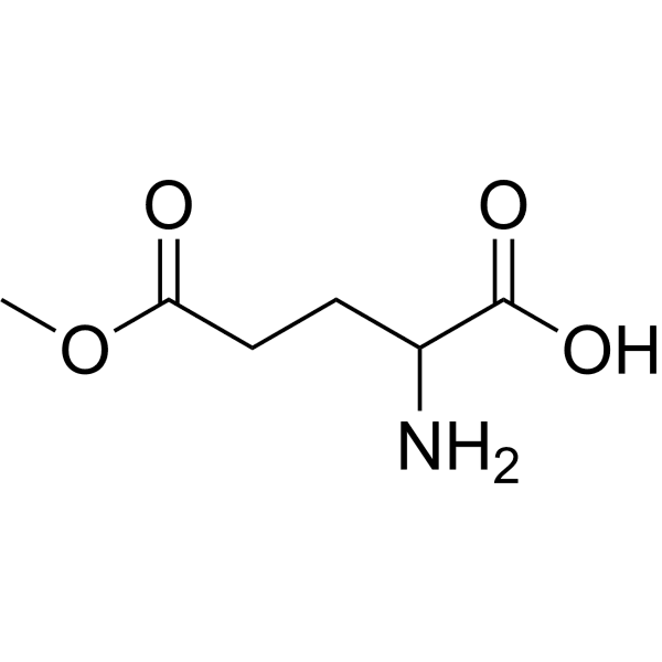 H-DL-Glu(Ome)-OH Structure