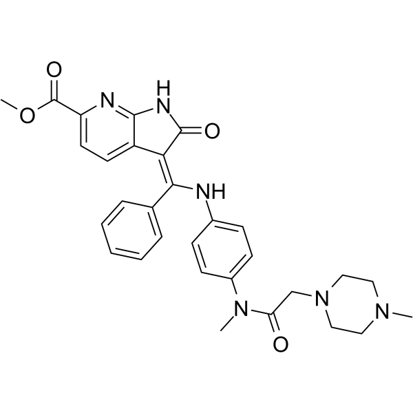 Ansornitinib Structure