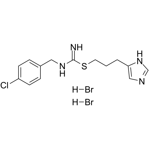 Clobenpropit dihydrobromide  Structure