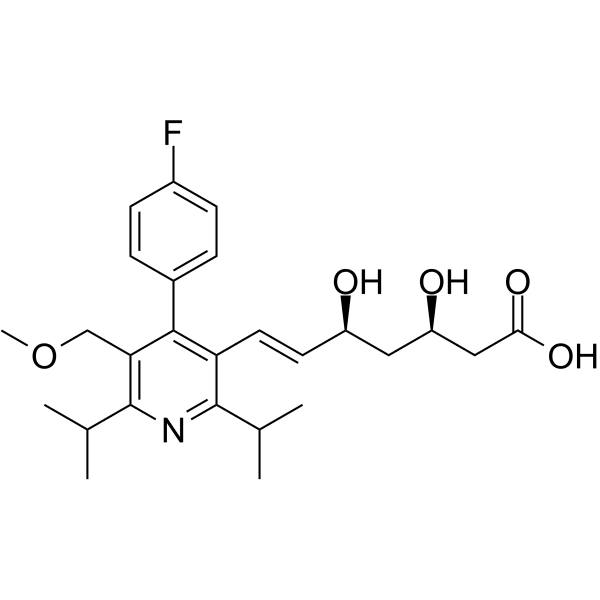 Cerivastatin Structure