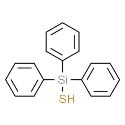 Triphenylsilanethiol  Structure