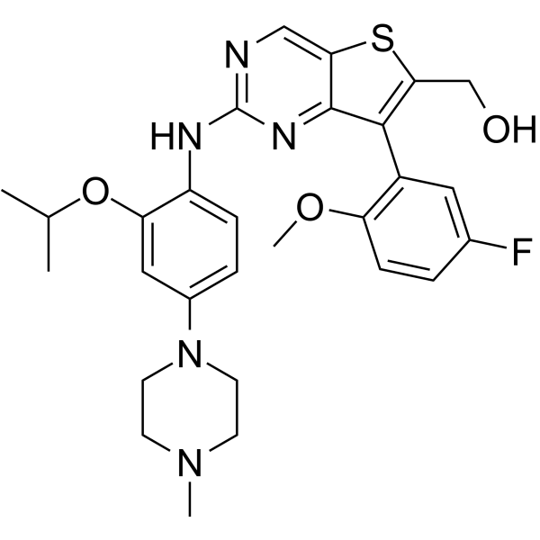 ALK kinase inhibitor-1  Structure