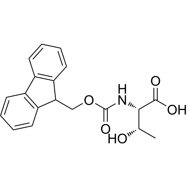 (((9H-Fluoren-9-yl)methoxy)carbonyl)-L-allothreonine Structure