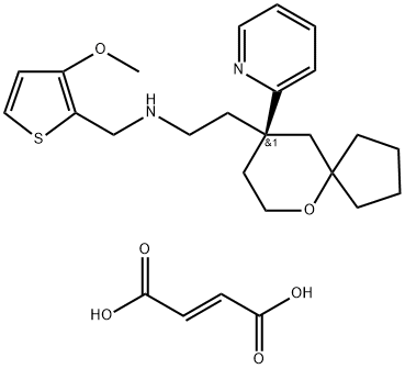 TRV-130 fumarate Structure