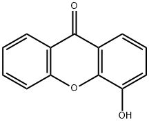 4-Hydroxyxanthone Structure