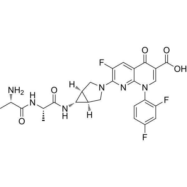 Alatrofloxacin  Structure