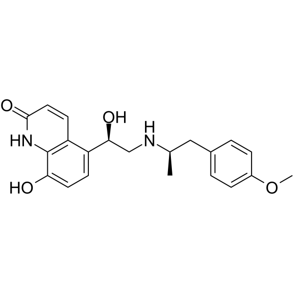 Carmoterol Structure