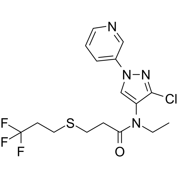 Tyclopyrazoflor Structure