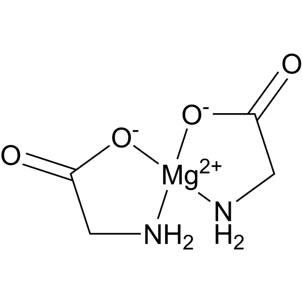 Magnesium glycinate Structure