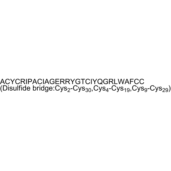 Defensin HNP-1 human Structure