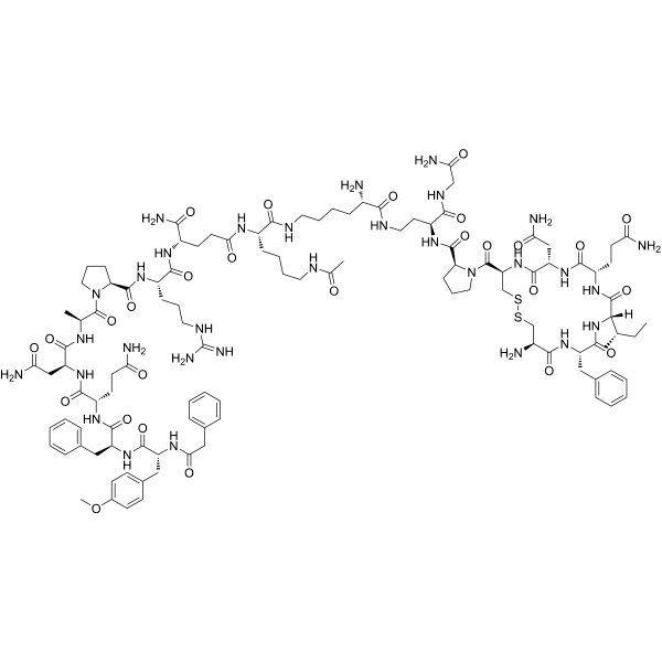 Invopressin Structure