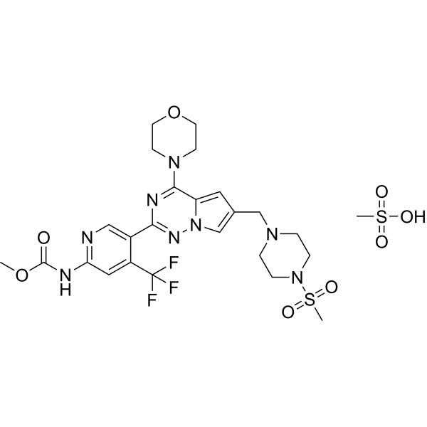 CYH33 methanesulfonate  Structure