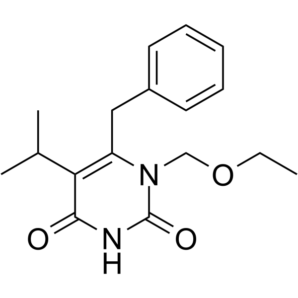 Emivirine Structure