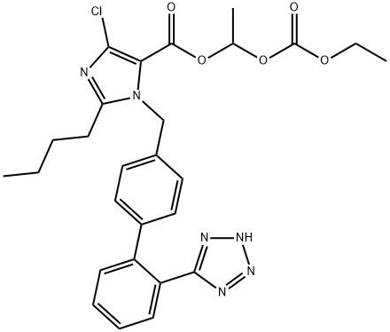 Elisartan Structure
