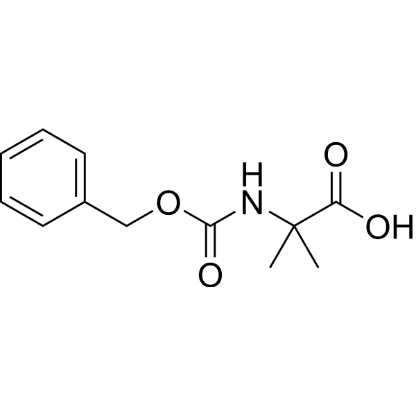Z-Aib-OH Structure
