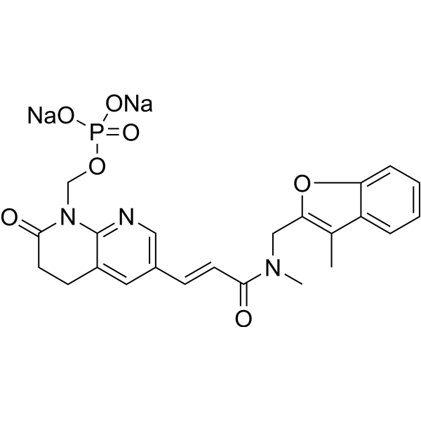 Afabicin disodium Structure