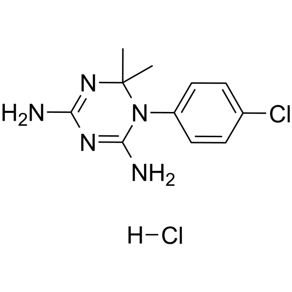Cycloguanil hydrochloride Structure