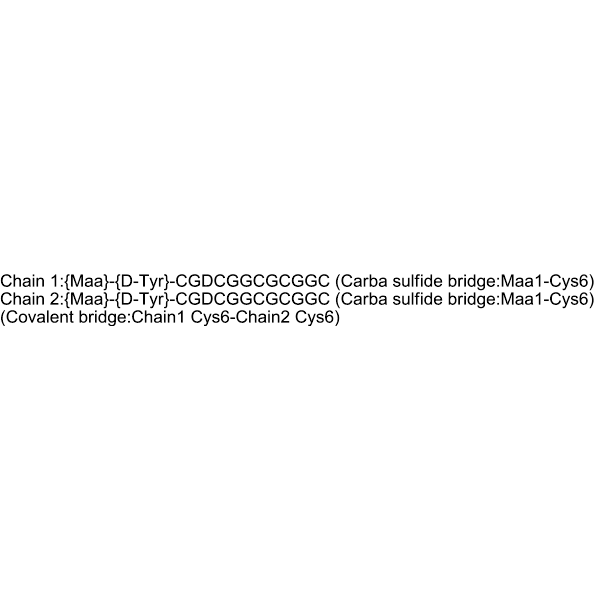 Bibapcitide Structure