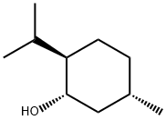 (+)-Menthol Structure