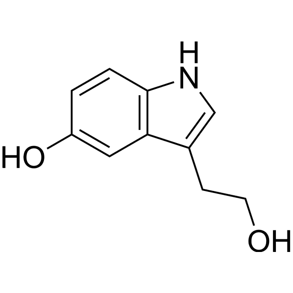 5-Hydroxytryptophol Structure