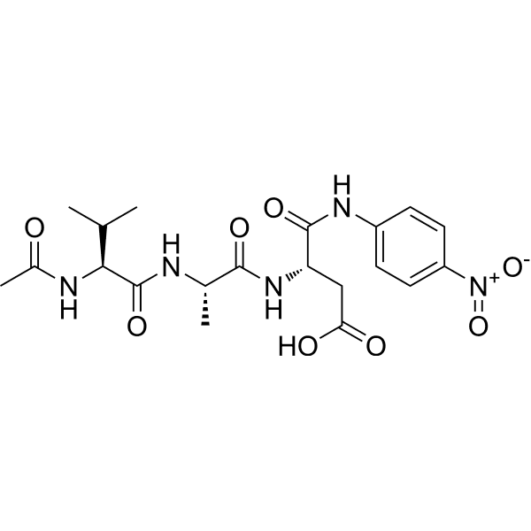 Ac-VAD-pNA Structure