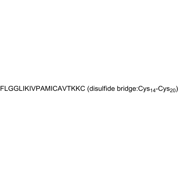 Ranalexin Structure