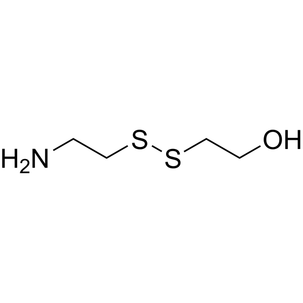 Aminoethyl-SS-ethylalcohol  Structure